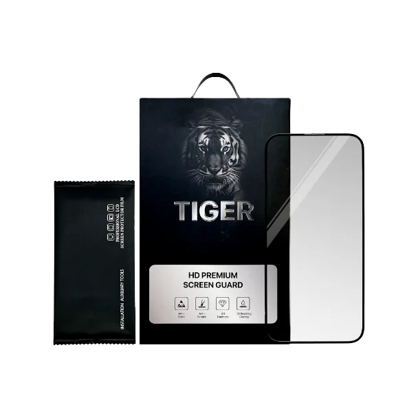 Cường lực Tiger HD Premium 6.7inch cho iPhone 15 Pro Max - Trong